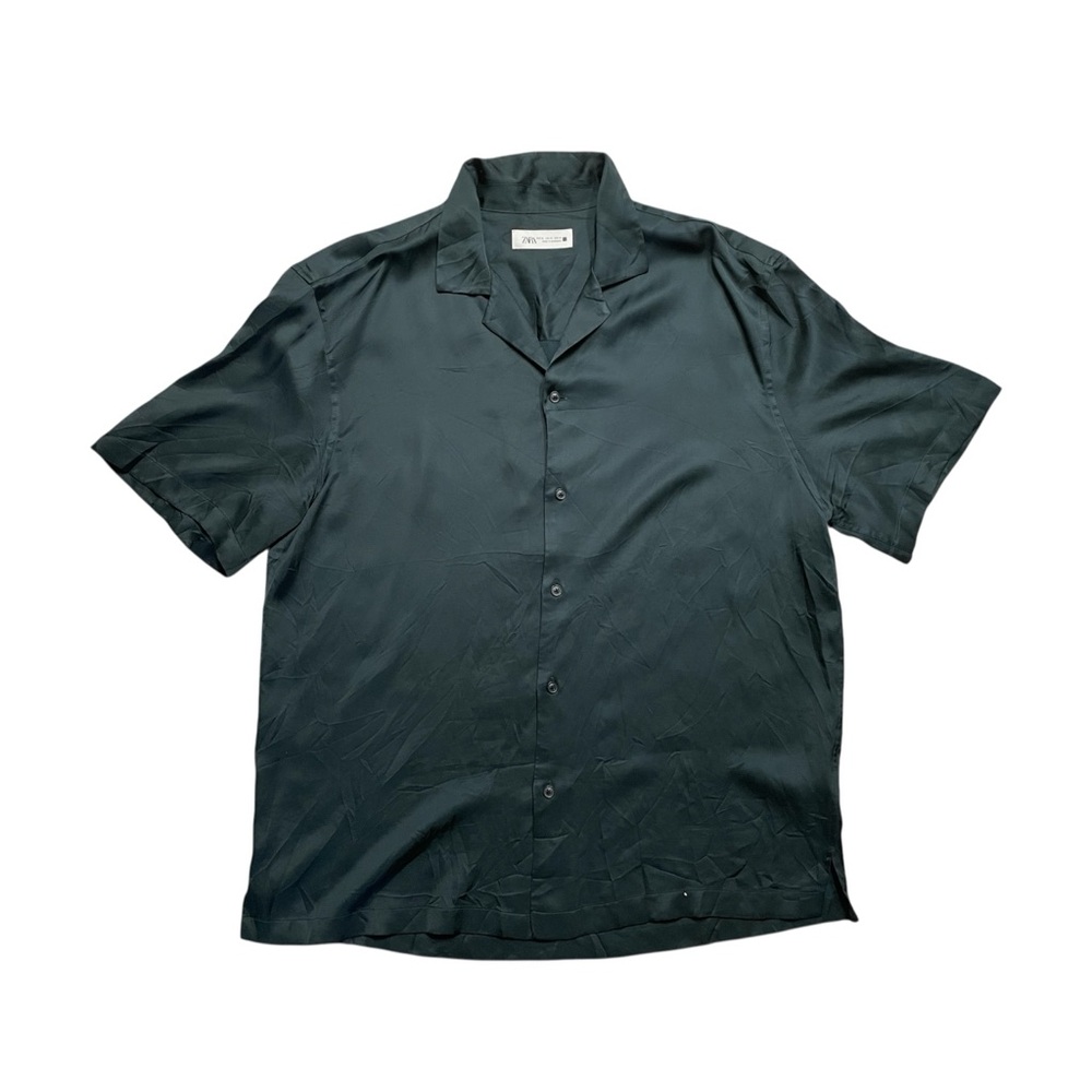 Zara Relaxed Fit Satin Shirt Men’s XL